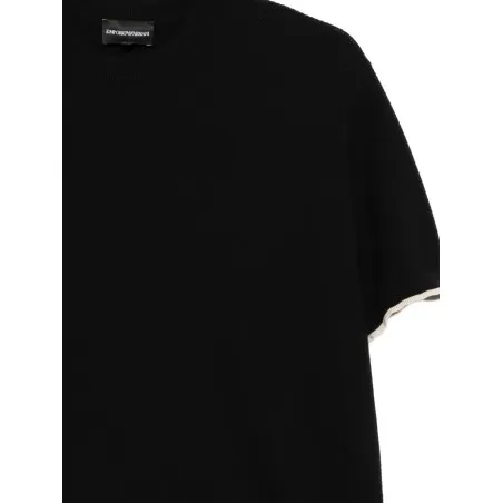 Emporio Armani Cotton knitted t-shirt - Emporio Armani