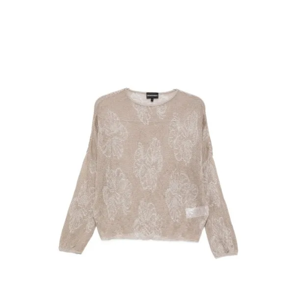 Emporio Armani Embroidered crewneck sweater - Emporio Armani