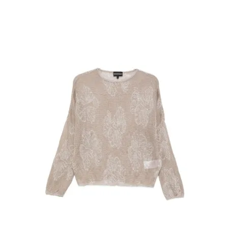 Emporio Armani Embroidered crewneck sweater - Emporio Armani