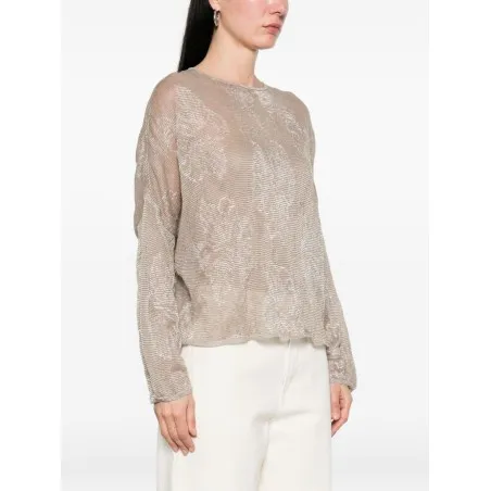 Emporio Armani Embroidered crewneck sweater - Emporio Armani