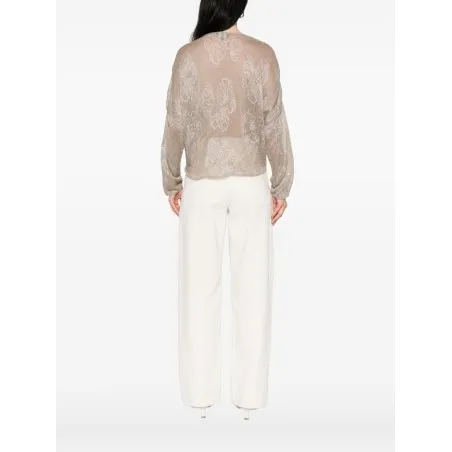 Emporio Armani Embroidered crewneck sweater - Emporio Armani