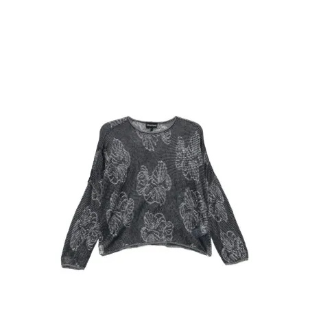 Emporio Armani Embroidered crewneck sweater - Emporio Armani
