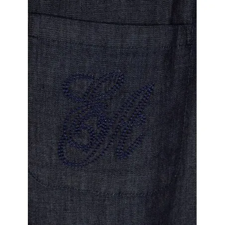 Emporio Armani Denim cotton trousers - Emporio Armani