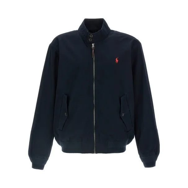 Polo Ralph Lauren Logo Embroidery Bomber Jacket - RALPH LAUREN