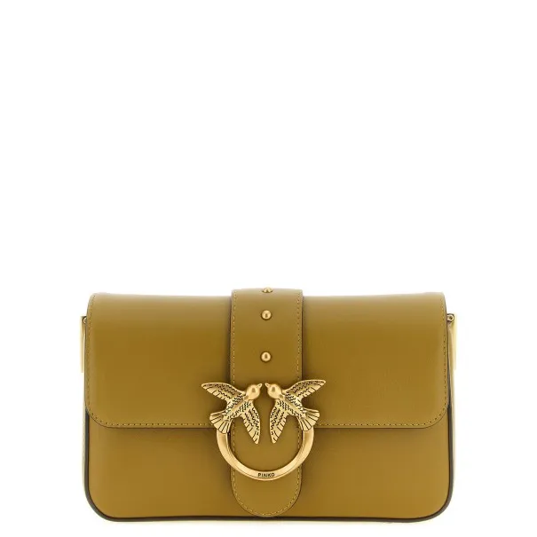 Pinko Mini Love Slouchy Shoulder Bag - PINKO