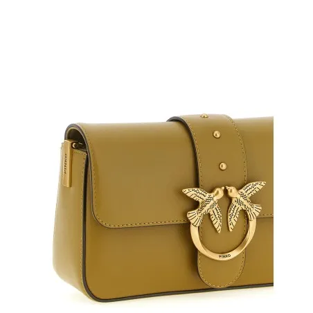 Pinko Mini Love Slouchy Shoulder Bag - PINKO