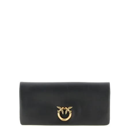 Pinko Medium Love Click Soft Horizontal Clutch Bag - PINKO