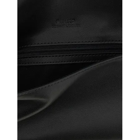 Pinko Medium Love Click Soft Horizontal Clutch Bag - PINKO