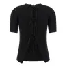 Tory Burch Back Closure Sweater - TORY BURCH