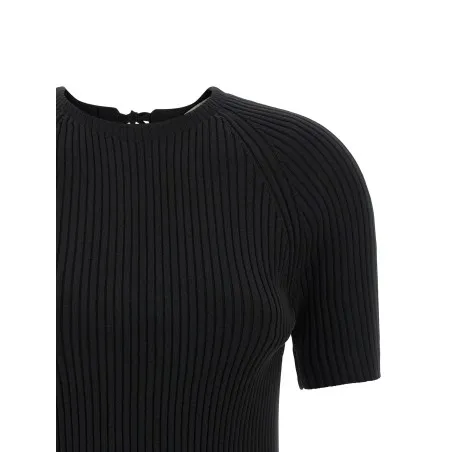 Tory Burch Back Closure Sweater - TORY BURCH