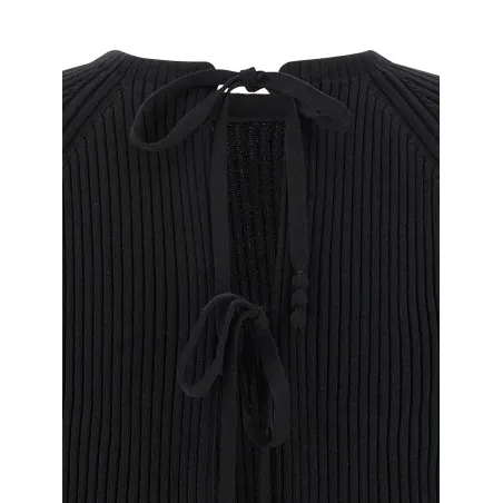 Tory Burch Back Closure Sweater - TORY BURCH