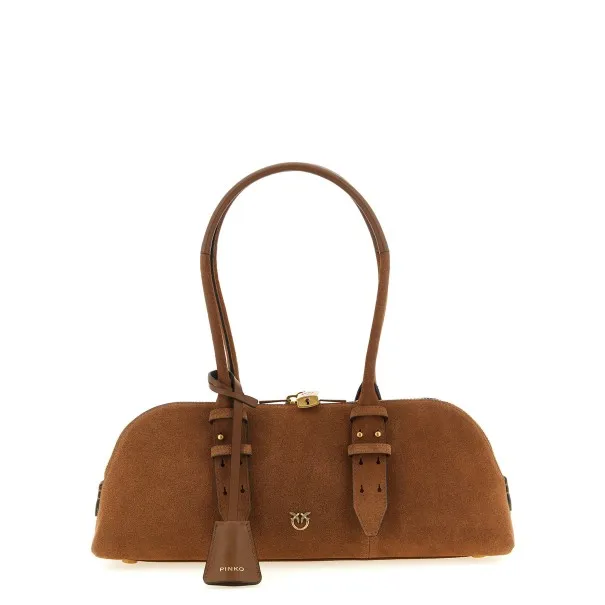 Pinko Bowling Baguette Large Shoulder Bag - PINKO