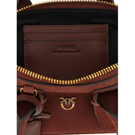 Pinko Bowling Baguette Shoulder Bag - PINKO