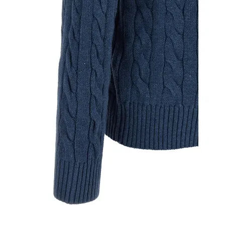 Polo Ralph Lauren Cotton Braided Sweater - RALPH LAUREN