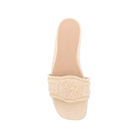 EMPORIO ARMANI EXCLUSIVE Woven raffia sandals - Emporio Armani