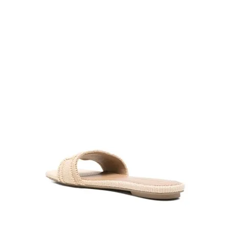 EMPORIO ARMANI EXCLUSIVE Woven raffia sandals - Emporio Armani