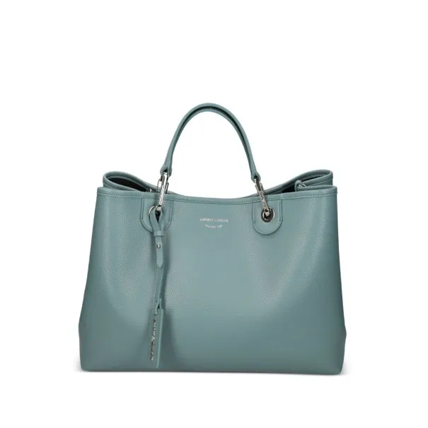 Emporio Armani Medium Myea Shopper Bag With Deer Print - Emporio Armani