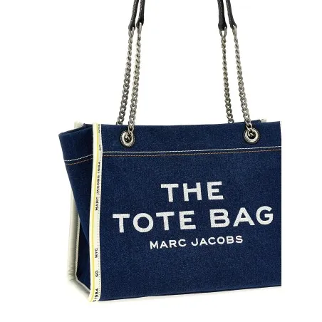 Marc Jacobs The Denim Chain Medium Tote Shoulder Bag - Marc Jacobs