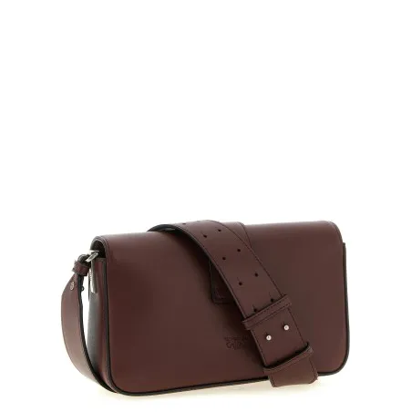 Pinko Mini Love Slouchy Shoulder Bag - PINKO
