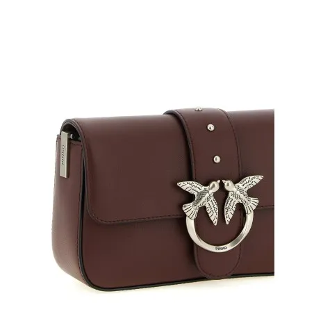 Pinko Mini Love Slouchy Shoulder Bag - PINKO