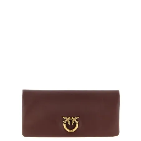 Pinko Medium Love Click Soft Horizontal Clutch Bag - PINKO