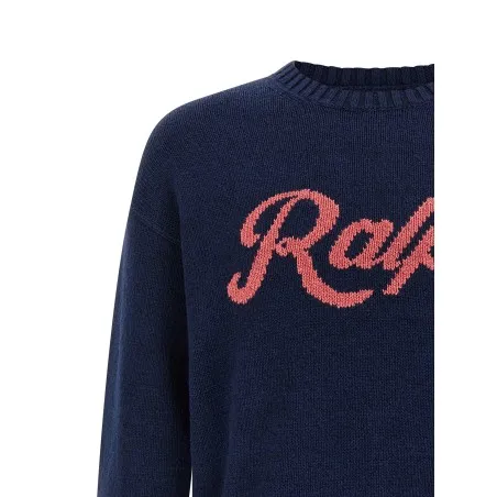 Polo Ralph Lauren Intarsia Logo Sweater - RALPH LAUREN