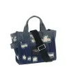 Marc Jacobs The Rip And Repair Denim Small Tote Shopping Bag - Marc Jacobs