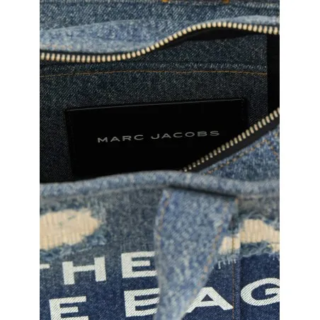 Marc Jacobs The Rip And Repair Denim Small Tote Shopping Bag - Marc Jacobs