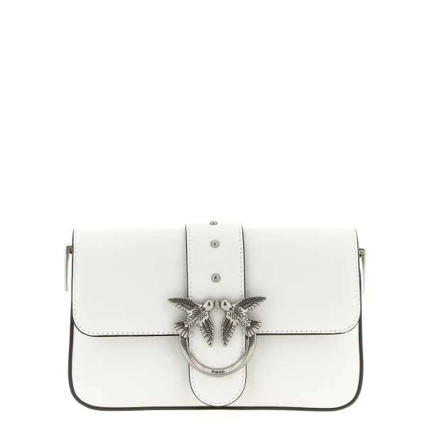 Pinko Mini Love Slouchy Shoulder Bag - PINKO