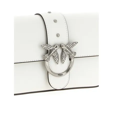 Pinko Mini Love Slouchy Shoulder Bag - PINKO
