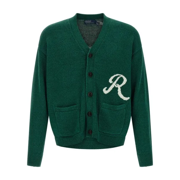 Polo Ralph Lauren Intarsia Logo Cardigan - RALPH LAUREN