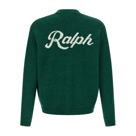 Polo Ralph Lauren Intarsia Logo Cardigan - RALPH LAUREN