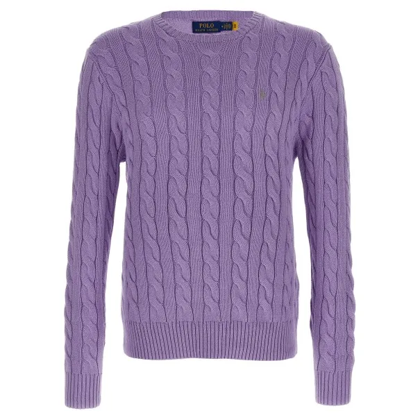 Polo Ralph Lauren Cotton Braided Sweater - RALPH LAUREN
