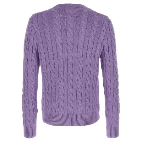 Polo Ralph Lauren Cotton Braided Sweater - RALPH LAUREN