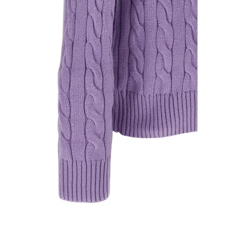 Polo Ralph Lauren Cotton Braided Sweater - RALPH LAUREN