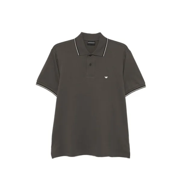 Emporio Armani Logo cotton polo shirt - Emporio Armani