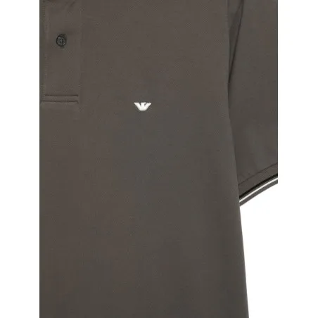 Emporio Armani Logo cotton polo shirt - Emporio Armani