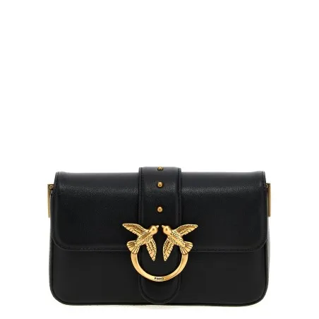 Pinko Mini Love Slouchy Shoulder Bag - PINKO