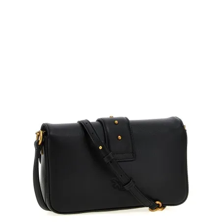 Pinko Mini Love Slouchy Shoulder Bag - PINKO