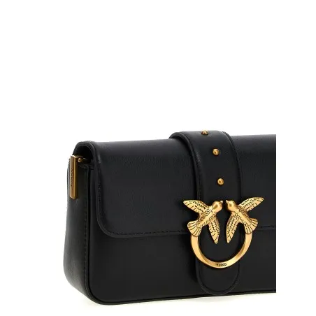 Pinko Mini Love Slouchy Shoulder Bag - PINKO