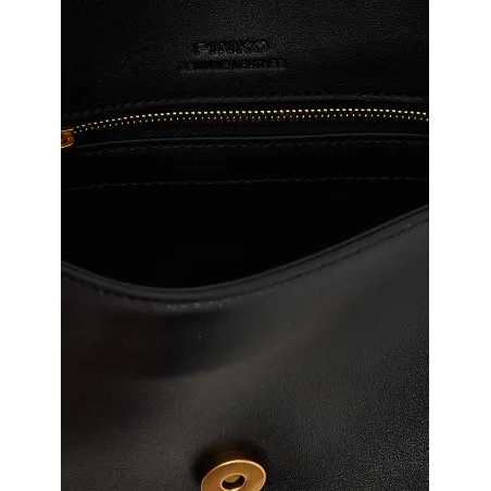 Pinko Mini Love Slouchy Shoulder Bag - PINKO