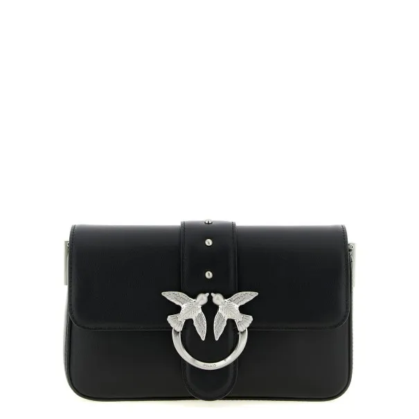 Pinko Mini Love Slouchy Shoulder Bag - PINKO