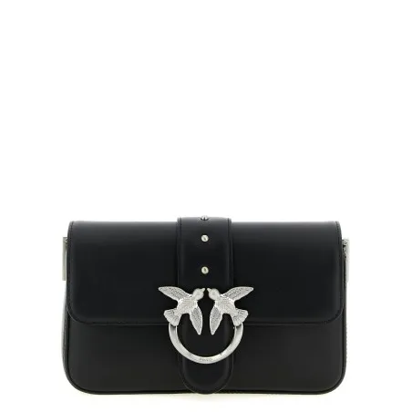 Pinko Mini Love Slouchy Shoulder Bag - PINKO