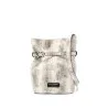Emporio Armani Exclusive Python-Print Leather Bucket Bag - Emporio Armani