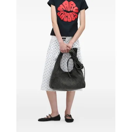 Marc Jacobs The Bow Denim Mini Sack Bag - Marc Jacobs