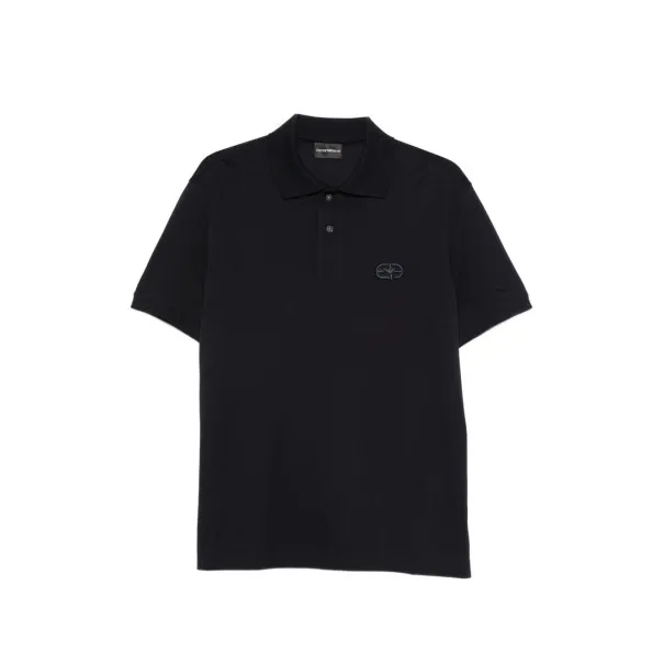 Emporio Armani Logo cotton polo shirt - Emporio Armani