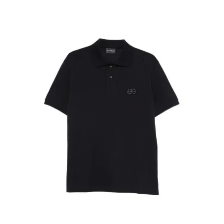 Emporio Armani Logo cotton polo shirt - Emporio Armani