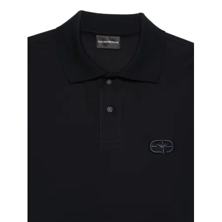 Emporio Armani Logo cotton polo shirt - Emporio Armani