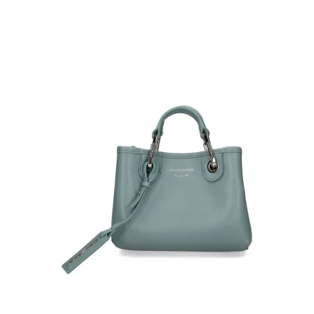 Emporio Armani Small Myea Shopper Bag With Deer Print - Emporio Armani