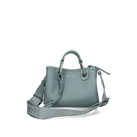 Emporio Armani Small Myea Shopper Bag With Deer Print - Emporio Armani